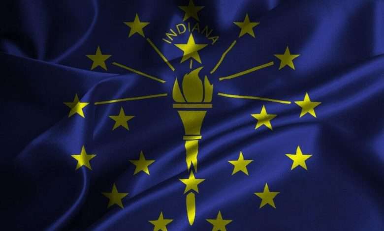 state of indiana flag